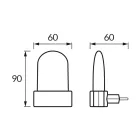Strühm MAG LED 0,3W éjszakai irányfény