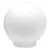 Üveg opál lámpa búra Φ16