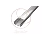 Ledprofiles Felületre szerelhető aluprofil víztiszta fedéllel