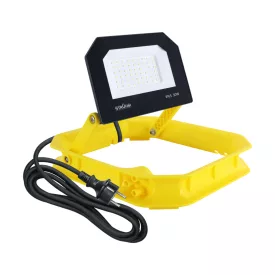 Strühm ASLAN LED reflektor 30W fekete + sárga színű