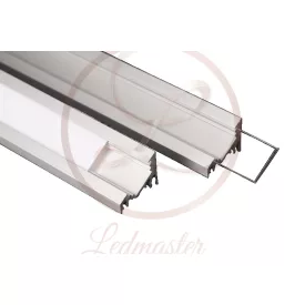 LEDmaster Sarok aluprofil opál fedéllel 30-60°