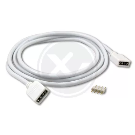 Hosszabbító kábel RGB LED szalagokhoz 2,5 m