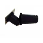 MasterLED Süllyeszthető lépésálló mattkróm kerti lámpatest cserélhető fényforrással