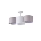 EUROLAMP ARTE ILLUMINA CLOUD függesztett lámpatest, 3XE14 foglalattal, Φ560mm*300mm, Matt fehér színben