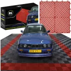 Moduláris garázspadló  polipropilén (PP) 40x40x1,8cm - piros