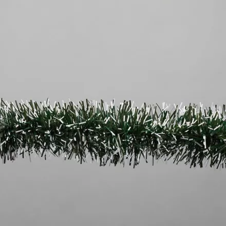 Eurolamp karácsonyi havas girland, zöld, 200x8cm 1db