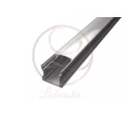 Ledprofiles Felületre szerelhető aluprofil mély opál fedéllel 2 méteres szál