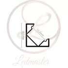 Ledprofiles Sarok aluprofil normál opál fedéllel 2 méteres szál