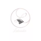 Ledprofiles Sarok aluprofil íves opál fedéllel 2 méteres szál