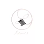 Ledprofiles Sarok aluprofil 90°-os opál fedéllel 2 méteres szál