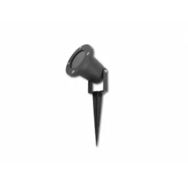   MasterLED Leszúrható fekete kerti lámpatest cserélhető fényforrással