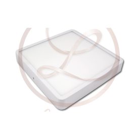   MasterLED Proma 24 W-os falon kívüli natúr fehér négyzet alakú LED-es mennyezetlámpa