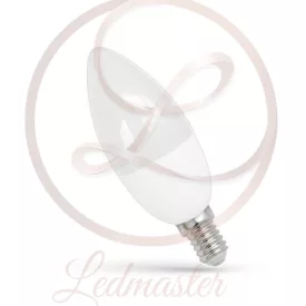 MasterLED E14-es foglalatú 8W-os hideg fehér izzó gyertya