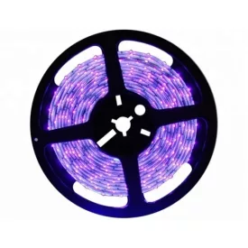   LEDmaster Prémium Lila UV LED szalag, 4,8W/m, IP65, 5m/ tekercs