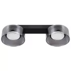 MasterLED Glossy mennyezeti lámpa, 2xGX53-as foglalattal, fekete