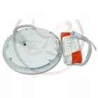 MasterLED Proma 12 W-os süllyesztett natúr fehér kör alakú LED-es mennyezetlámpa