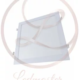   MasterLED Proma 24 W-os süllyesztett meleg fehér négyzet alakú LED-es mennyezetlámpa