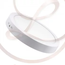   MasterLED Proma 12 W-os falon kívüli natúr fehér kör alakú LED-es mennyezetlámpa