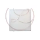 MasterLED Proma 24 W-os falon kívüli meleg fehér négyzet alakú LED-es mennyezetlámpa