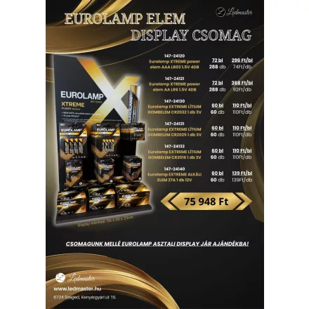 Eurolamp elem display csomag