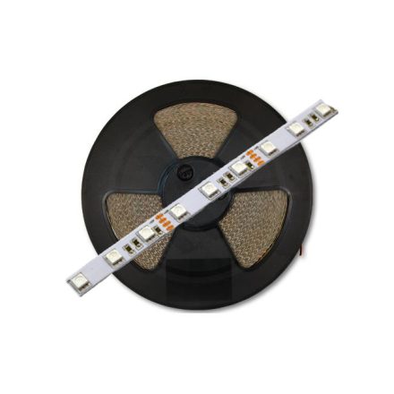 MasterLED 60 LED/méteres 12 V-os beltéri RGB 5050 LED szalag 5 m / tekercs