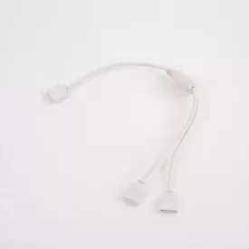LED csatlakozó RGBW 12mm dupla elosztó
