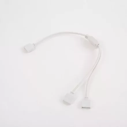 LED csatlakozó RGBW 12mm dupla elosztó