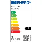 LED szalag COB 480 7W/m 6000K IP20 12V 5mm /5m P