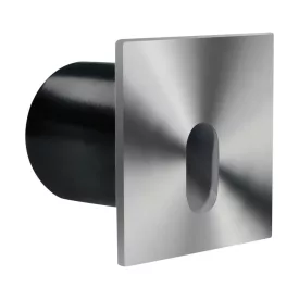   Strühm Rafi négyzet alakú natúr fehér matt króm beltéri LED-es lépcső világítás