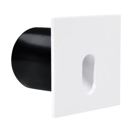 Strühm Rafi négyzet alakú natúr fehér fehér beltéri LED-es lépcső világítás