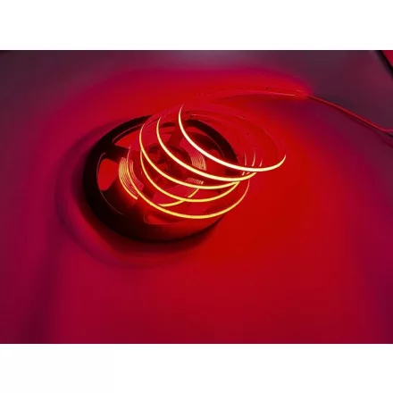 LED szalag COB 480 9W/m piros 12V IP20 /5m/P
