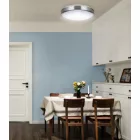 Strühm Alex 18 W-os ø330 mm kerek natúr fehér mennyezeti lámpa IP44-es védettségű