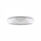 Strühm Diana 16 W-os ø350 mm sokszög alakú natúr fehér mennyezeti lámpa IP44-es védettségű