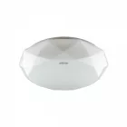 Strühm Diana 16 W-os ø350 mm sokszög alakú natúr fehér mennyezeti lámpa IP44-es védettségű