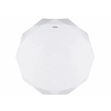 Strühm Diana 24 W-os ø400 mm sokszög alakú natúr fehér mennyezeti lámpa CCT