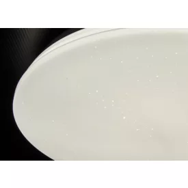   Strühm Karol 18 W-os ø330 mm kör alakú natúr fehér mennyezeti lámpa IP44-es védettségű