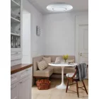 Strühm Ringe 16 W-os ø350 mm kör alakú natúr fehér mennyezeti lámpa IP44-es védettségű