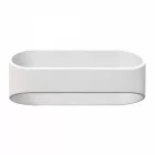 Strühm Beti C 10 W-os natúr fehér fehér fali lámpa