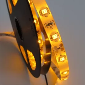 LED szalag 300 4.8W/m sárga 12V IP63 /5m/
