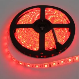 LED szalag 300 4.8W/m piros 12V IP20 /5m/