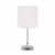 Strühm Agnes fehér asztali lámpa
