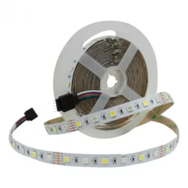 LED szalag 300 14.4W/m RGB+hideg fehér 12V IP20 /5m/