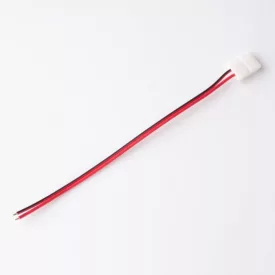 LED csatlakozó MONO 8mm egyoldalas kábellel