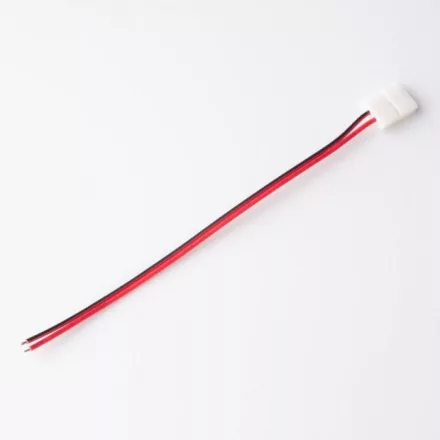 LED csatlakozó MONO 8mm egyoldalas kábellel