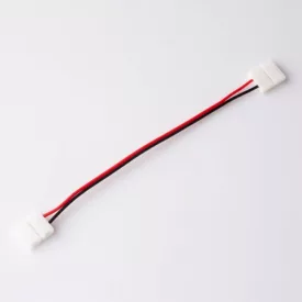 LED csatlakozó MONO 10mm kétoldalas kábellel