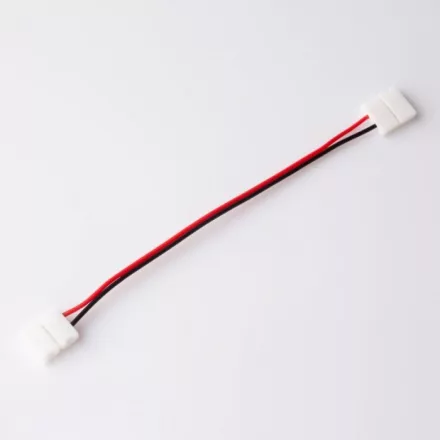 LED csatlakozó MONO 10mm kétoldalas kábellel