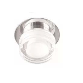   Strühm Iza 6 W-os ø80 mm natúr fehér mennyezeti lámpa IP44-es védettségű