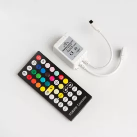 LED vezérlő szalagokhoz RGB+CCT 24A 288W 40 gombos IR