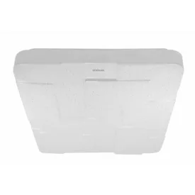   Strühm Tetris 48 W-os 530x530 mm négyzet alakú natúr fehér mennyezeti lámpa IP44-es védettségű