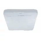 Strühm Tetris 48 W-os 530x530 mm négyzet alakú natúr fehér mennyezeti lámpa IP44-es védettségű